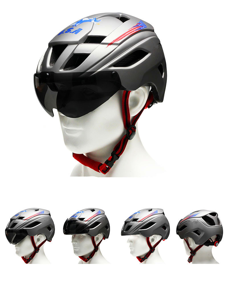 Title 12, Casco integrale con visiera smerigliata. Protez...