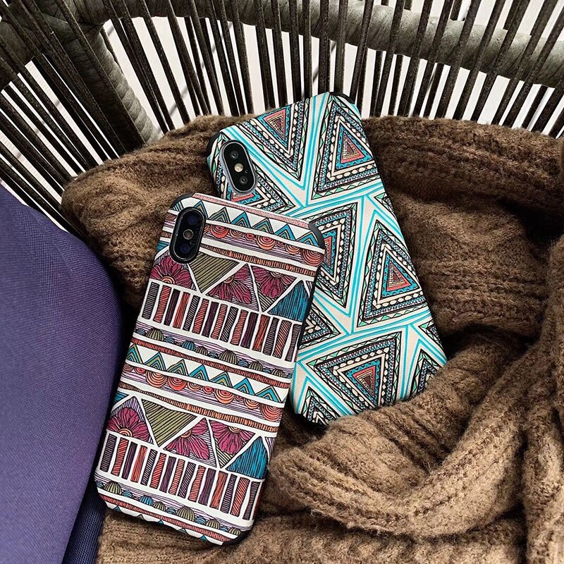 Title 2, Retro totem ethnic style phone case. Protect yo...