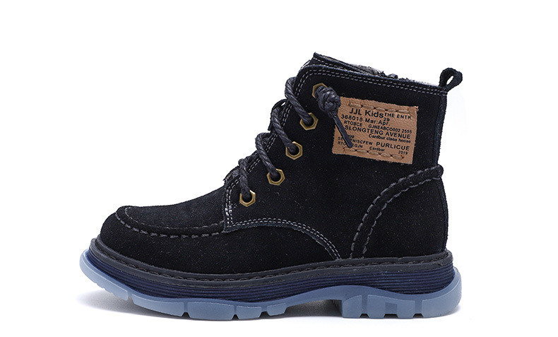 Title 7, Nouvelles Bottes Martin Enfants Cuir et Velours...