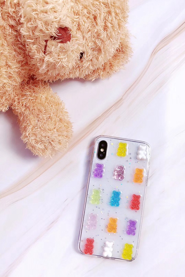 Title 7, Coque de téléphone Color Candy Bear XS Max Prot...