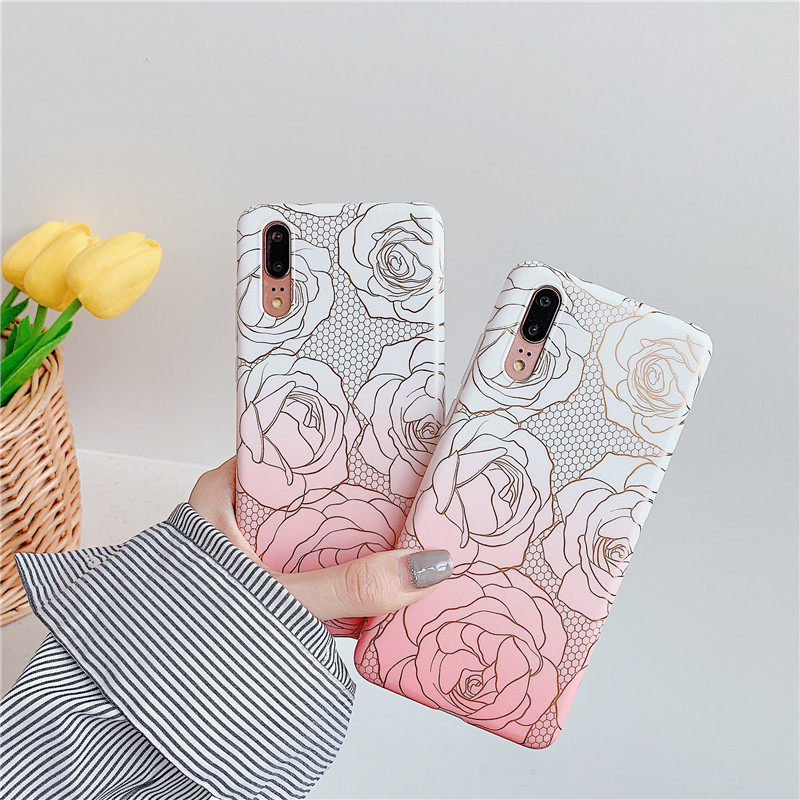 Title 7, Bronzing flower phone case