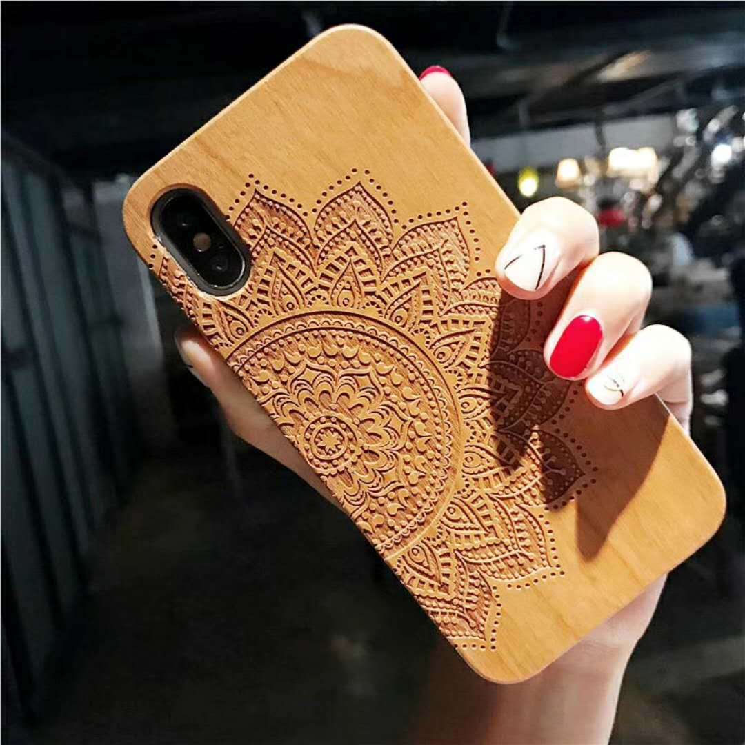 Title 6, Funda de madera para móvil Protege tu smartphon...