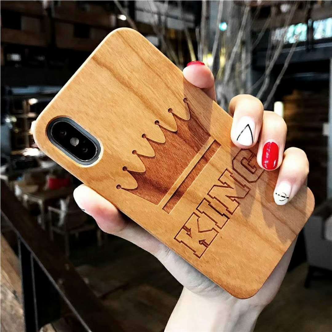 Title 7, Funda de madera para móvil Protege tu smartphon...