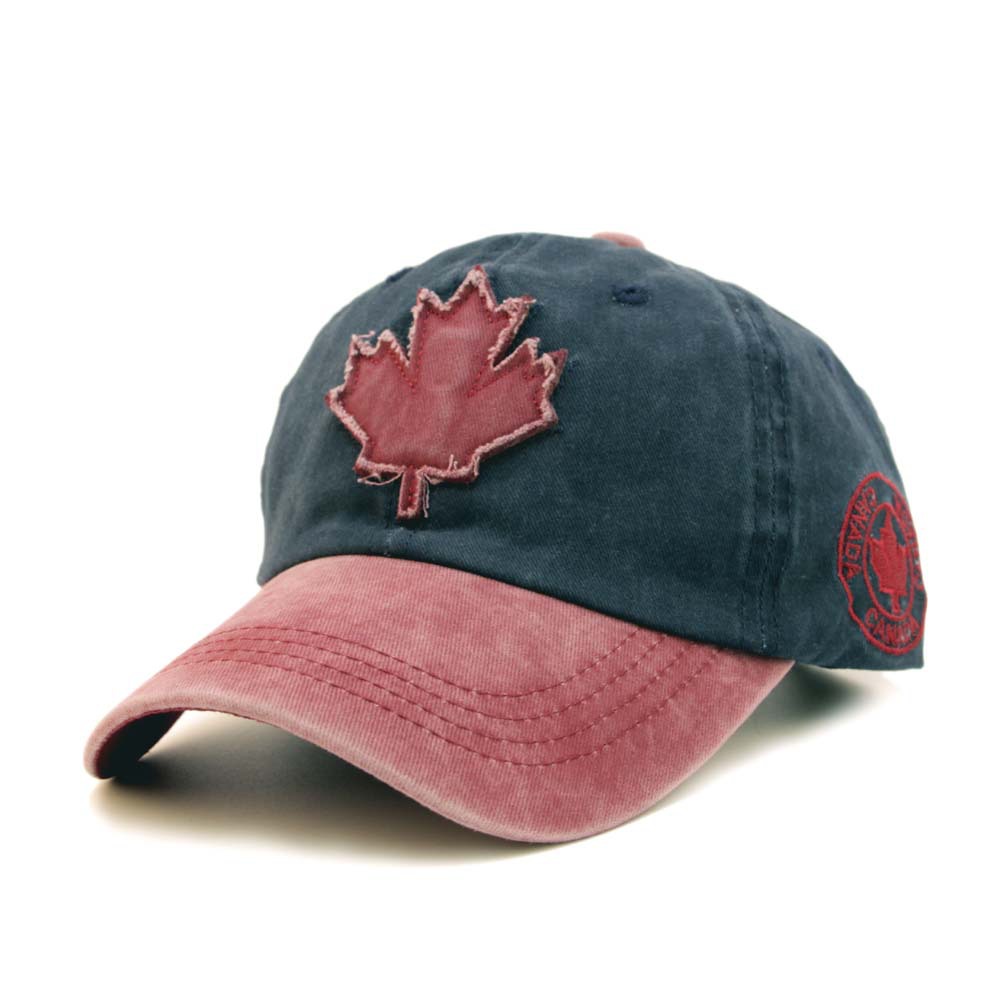 Title 2, Baseballcap met esdoornbladpatroon Europa Ameri...