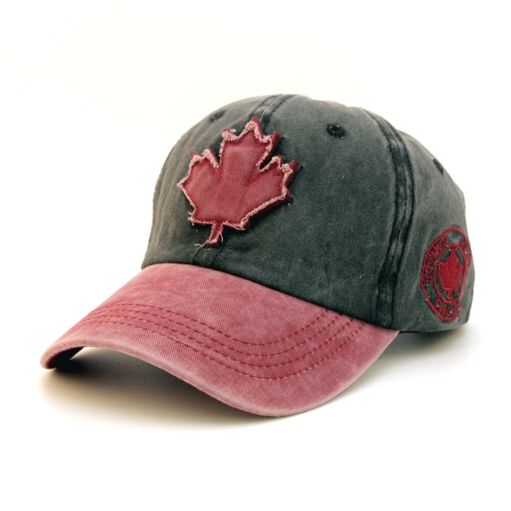 Title 4, Casquette de baseball motif feuille dérable Eu...