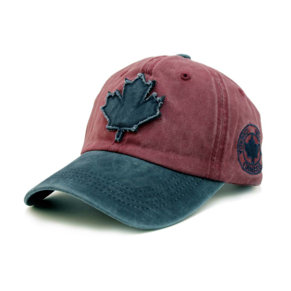 Title 5, Casquette de baseball motif feuille dérable Eu...