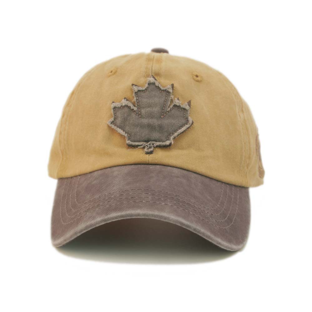 Title 10, Casquette de baseball motif feuille dérable Eu...