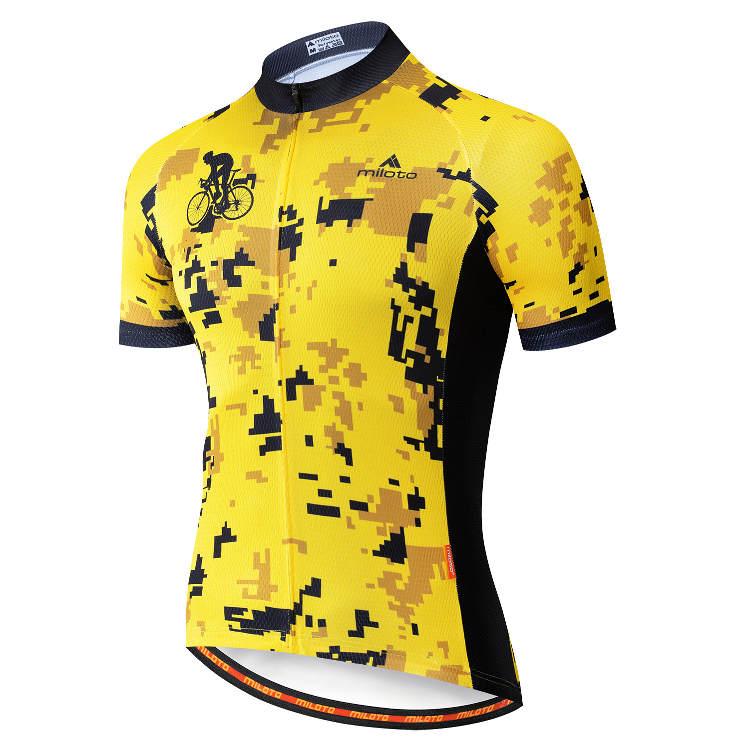 Title 3, Maillot Ciclismo Verano para Hombre Mangas Cort...