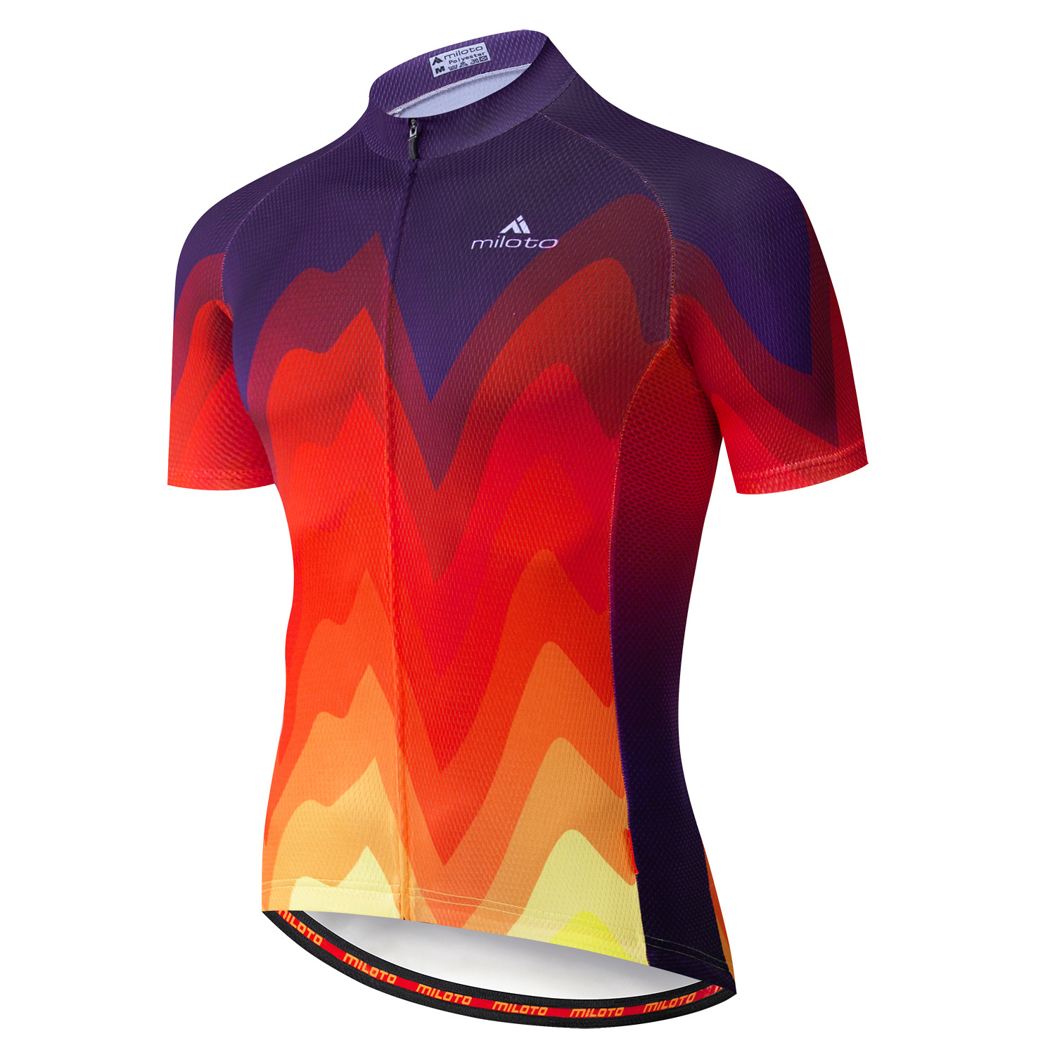 Title 4, Maillot Ciclismo Verano para Hombre Mangas Cort...