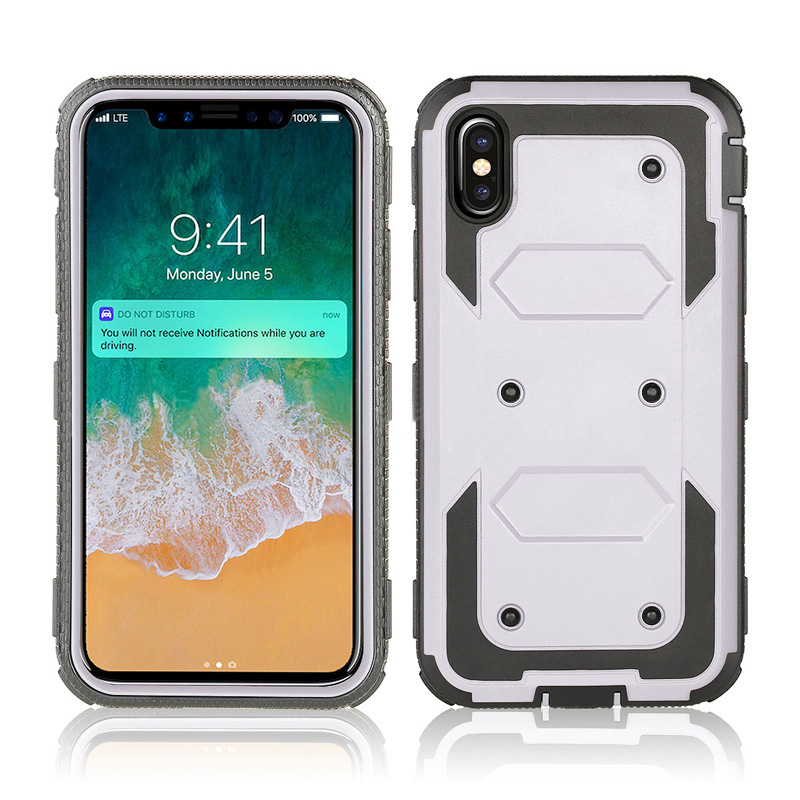 iphone X三防贝壳 背夹5