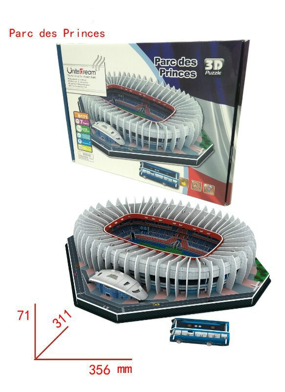 Title 26, Quebra-cabeça 3D DIY Estádio de Futebol Europeu...