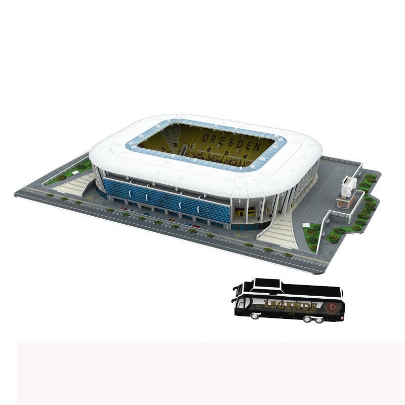 Title 27, Quebra-cabeça 3D DIY Estádio de Futebol Europeu...