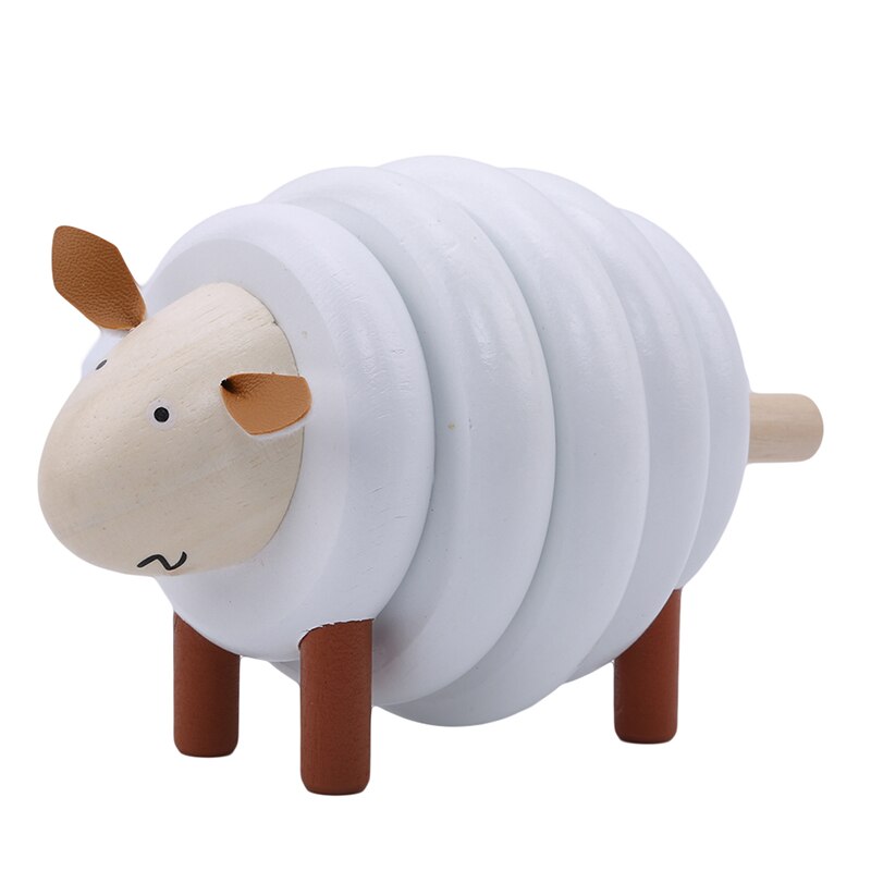 Title 5, Wooden Lamb Assembling Game Creative Gift Toy D...