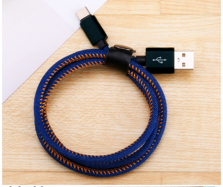 Title 7, Cowboy Type-C Charging Cable, rugged and stylis...