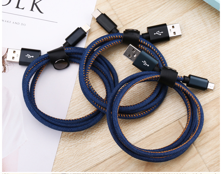 Title 8, Cowboy Type-C Charging Cable, rugged and stylis...