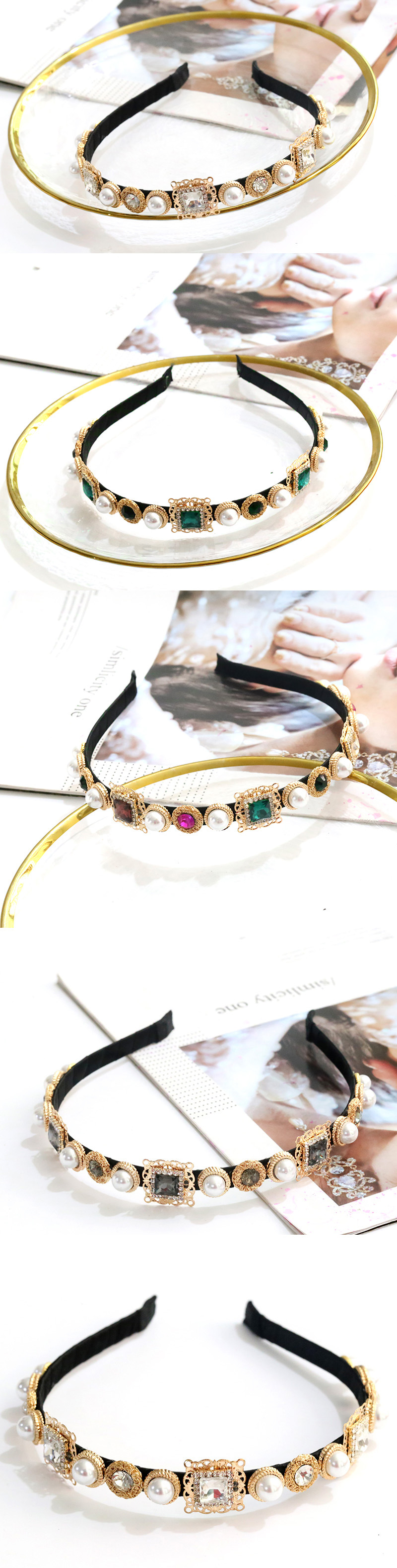 Title 1, Simple Multi-Color Versatile Headband, Exquisit...