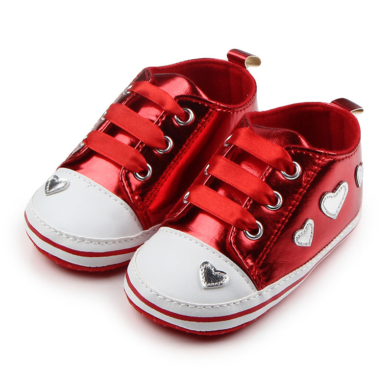 Title 1, Heldere leren babyschoenen met zachte zool. Per...