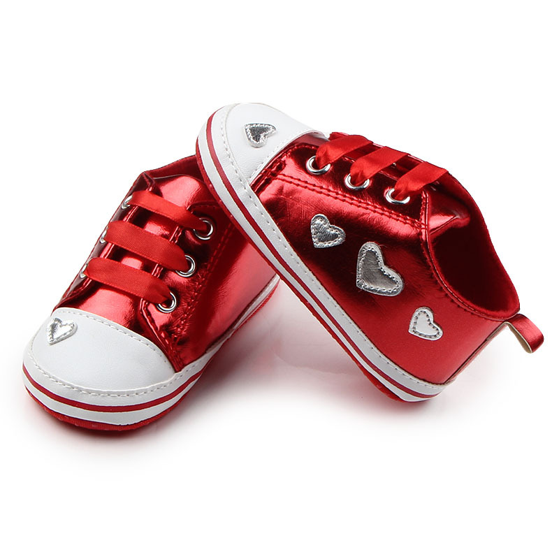 Title 4, Heldere leren babyschoenen met zachte zool. Per...