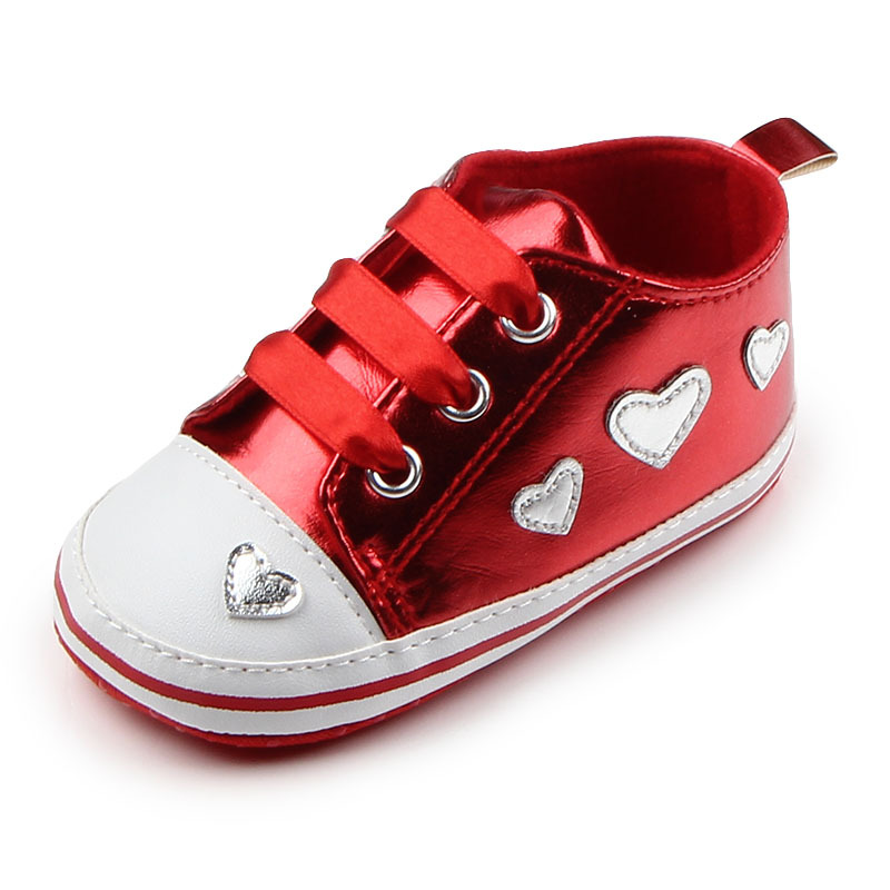 Title 5, Heldere leren babyschoenen met zachte zool. Per...