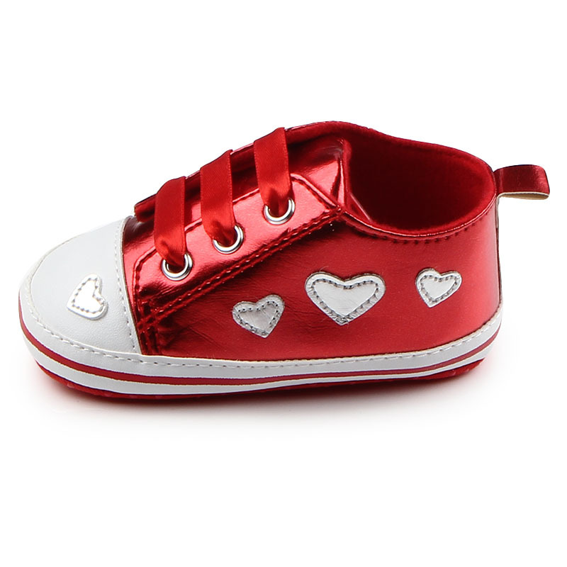 Title 6, Heldere leren babyschoenen met zachte zool. Per...