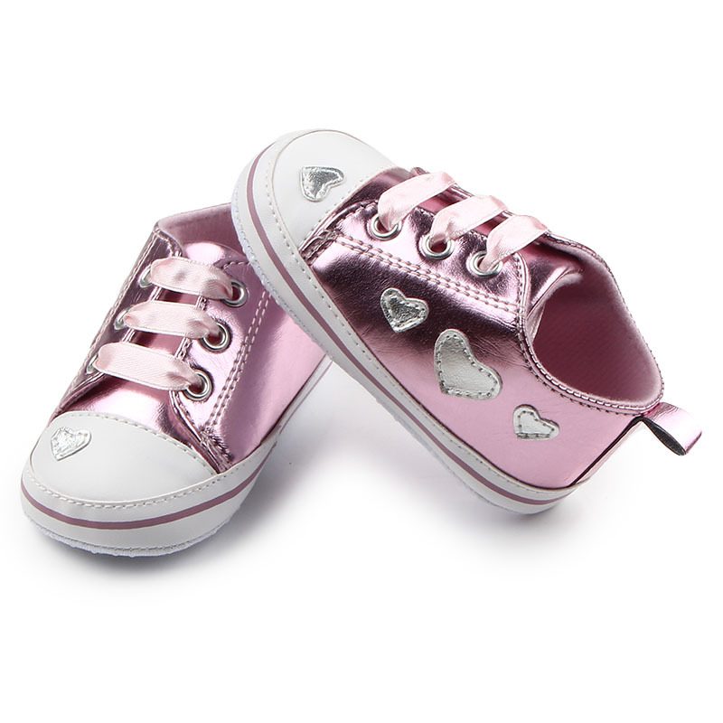 Title 12, Heldere leren babyschoenen met zachte zool. Per...