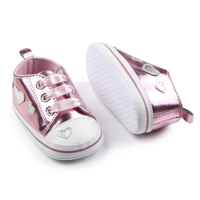 Title 13, Heldere leren babyschoenen met zachte zool. Per...