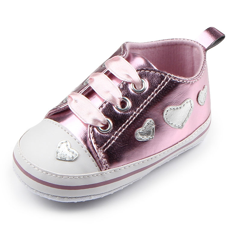 Title 14, Heldere leren babyschoenen met zachte zool. Per...