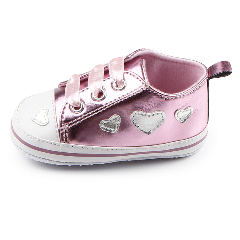 Title 15, Heldere leren babyschoenen met zachte zool. Per...