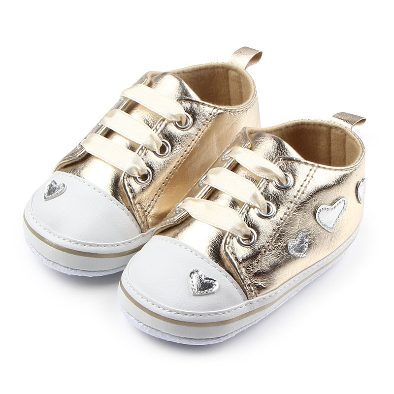 Title 27, Heldere leren babyschoenen met zachte zool. Per...