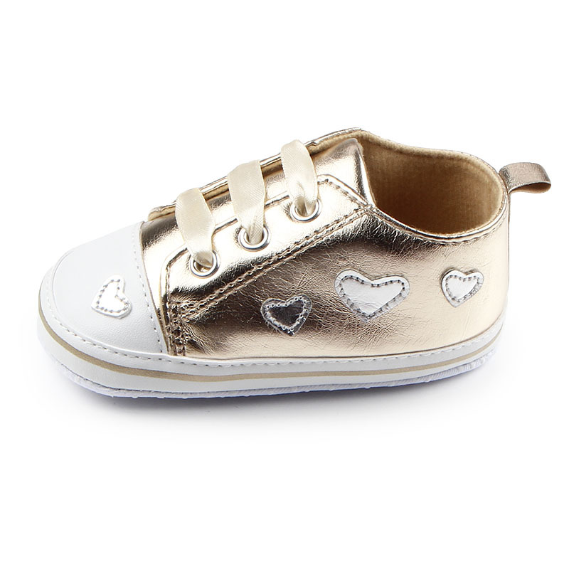 Title 31, Heldere leren babyschoenen met zachte zool. Per...