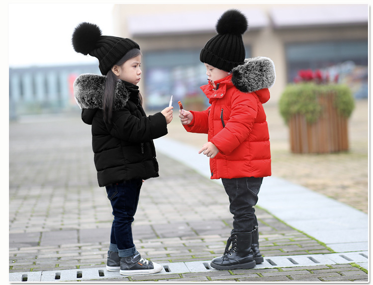 Title 7, Kinder-Baumwolljacke dick gefüttert warme und b...