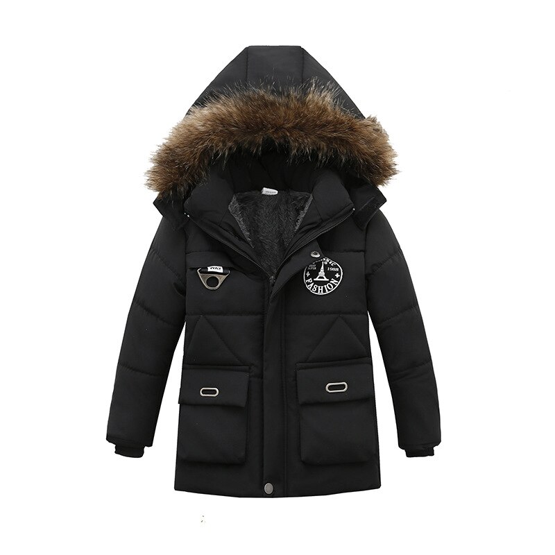 Title 2, Thick childrens cotton coat warm winter coat, ...