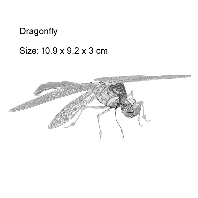 Title 7, Puzzle 3D DIY Insecte en métal à construire. As...