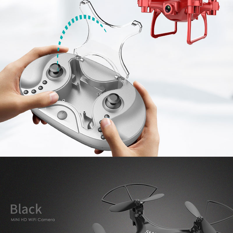 Title 6, S26 Mini dört eksenli drone, HD WiFi kamerası v...