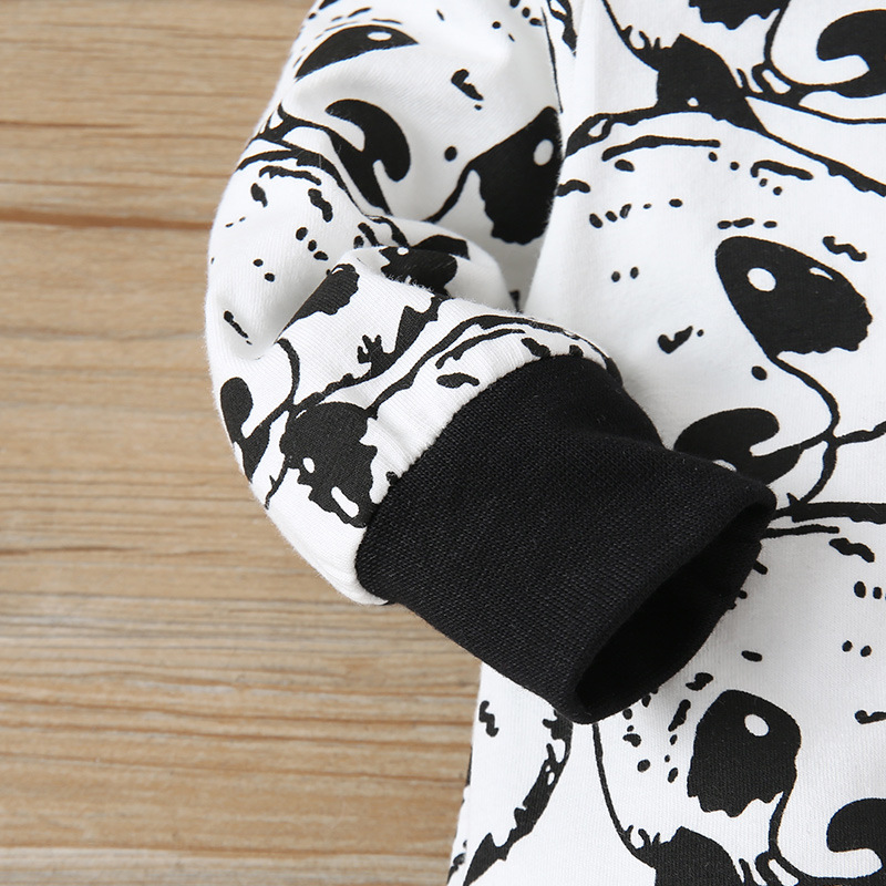 Title 8, Cartoon panda romper for babies and toddlers. S...