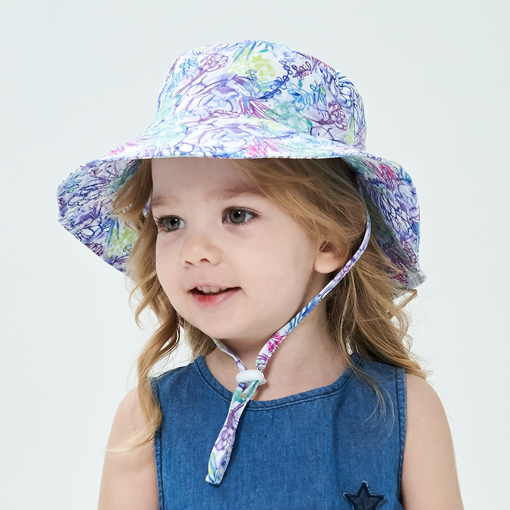 Title 5, Sunscreen hat for boys and girls. Wide brim for...