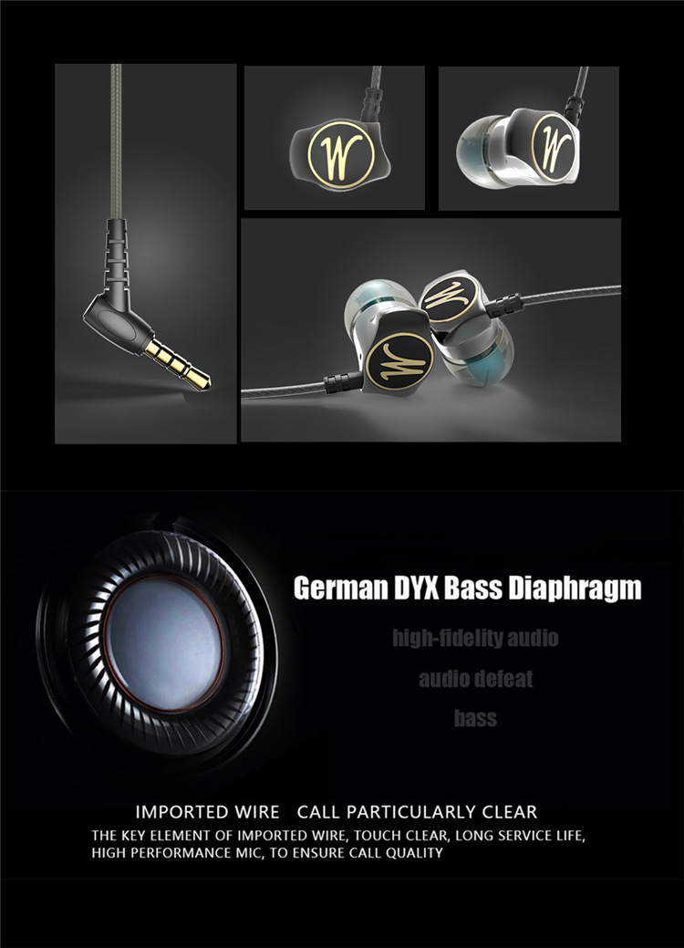 Title 10, DM7 In-Ear Bass Kopfhörer Erleben Sie satten Ba...