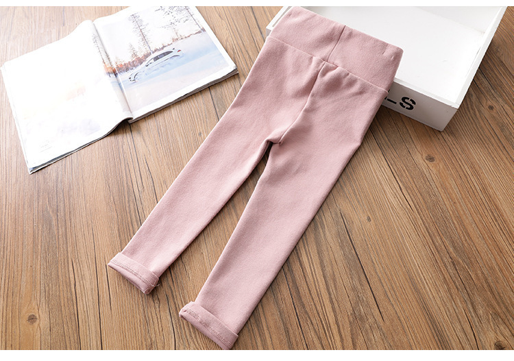 Title 13, Girls high waist elastic leggings featuring le...