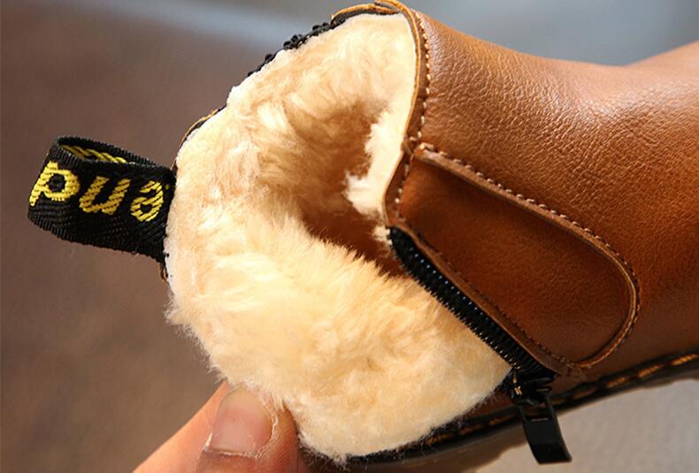 Title 4, Childrens cotton warm Martin boots keep little...