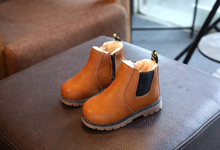 Title 5, Childrens cotton warm Martin boots keep little...