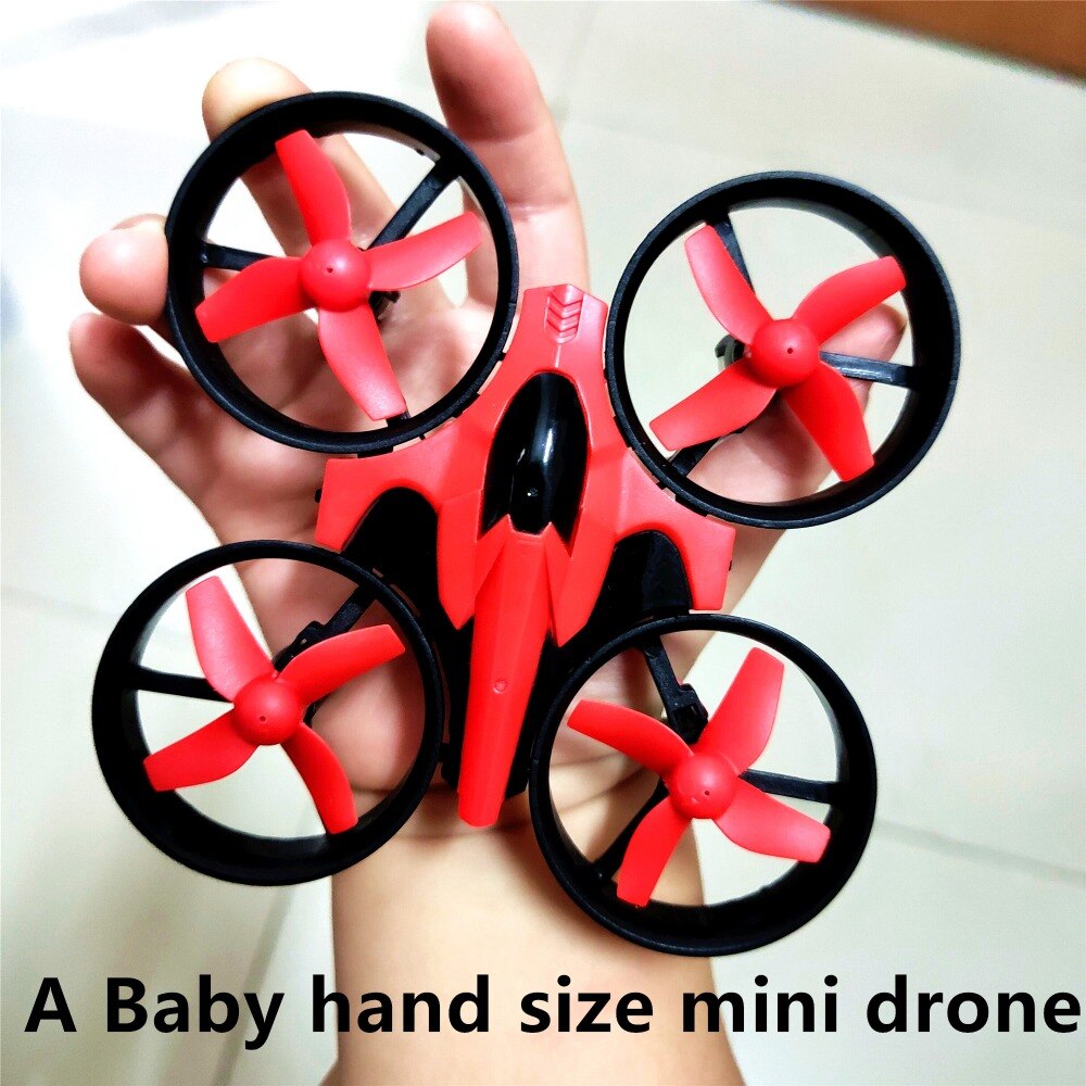 Title 26, Mini dron z pilotem i pierścieniem ochronnym. O...