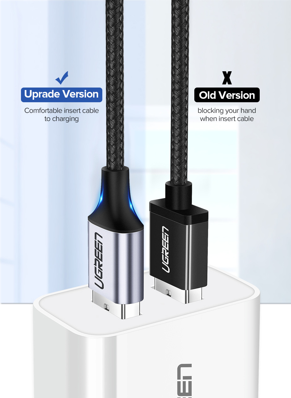 Title 5, Cavo USB Type-C Ugreen per Samsung S10 Ricarica...