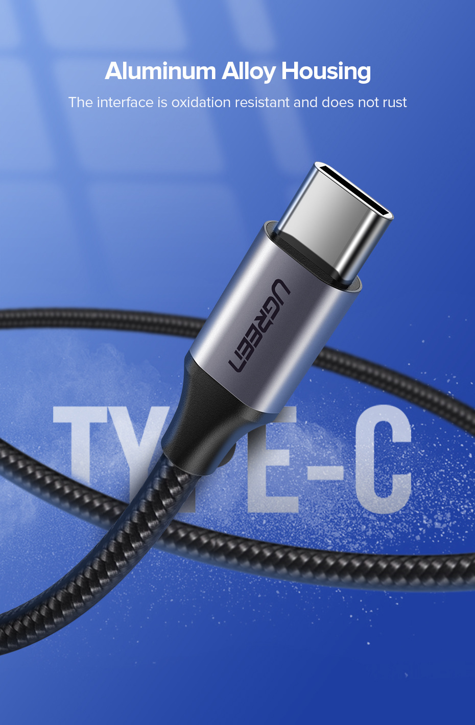 Title 7, Cavo USB Type-C Ugreen per Samsung S10 Ricarica...