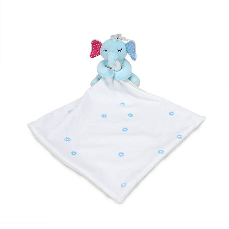 Title 2, Baby saliva towel with sleep comfort doll, soft...