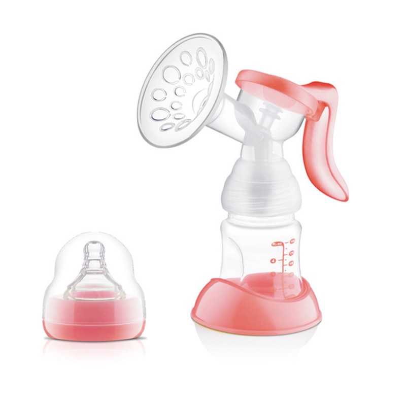 Manual Breast Feeding Pump Power Baby Nipple Suction BPA Free Original Breast Milk Nipple Strong Attraction Pump Bottles T0100 (12)