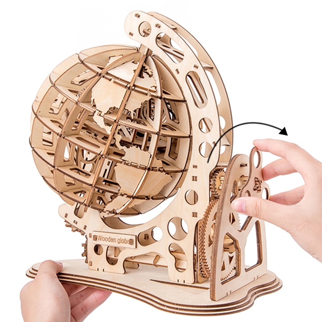 Title 5, Zmontowany globus 3D do odkrywania świata. Ucz ...