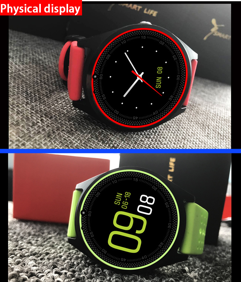 Title 4, Smartwatch com pedômetro para chamadas e fotos....