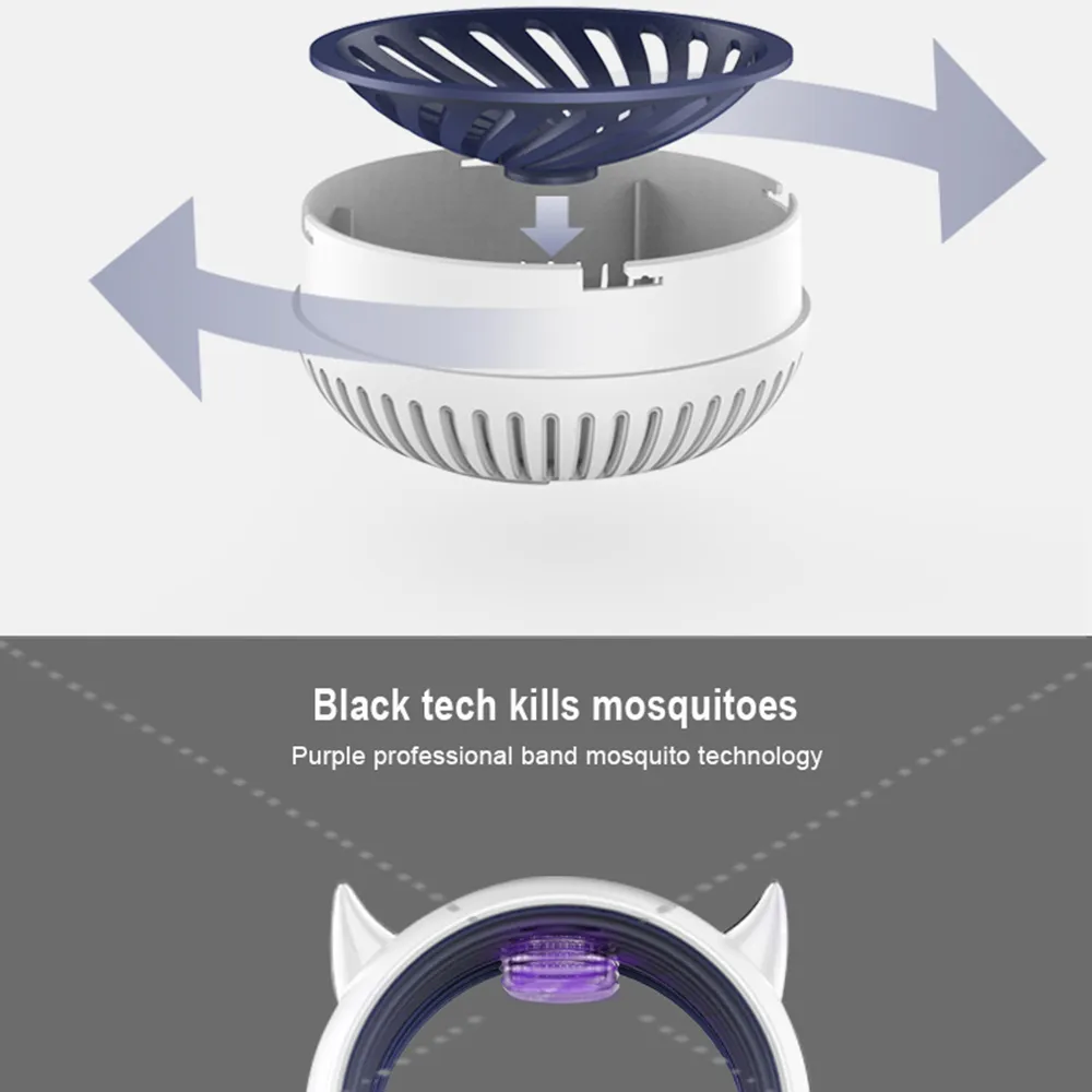 Title 10, Repelente de Mosquitos USB Vortex Fly Elimina M...