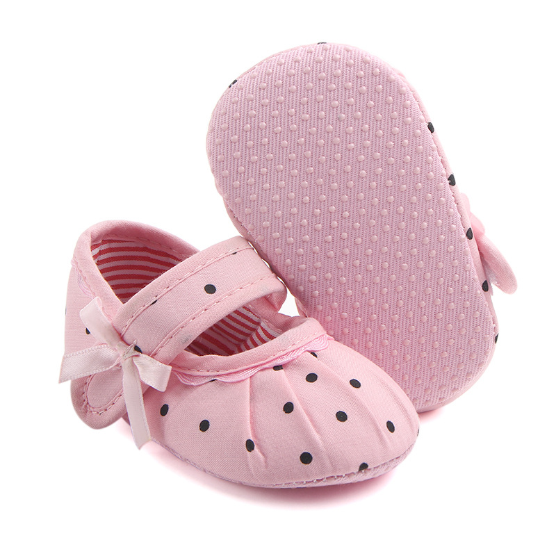 Title 9, Chaussures bébé fille mignonnes à pois style pr...