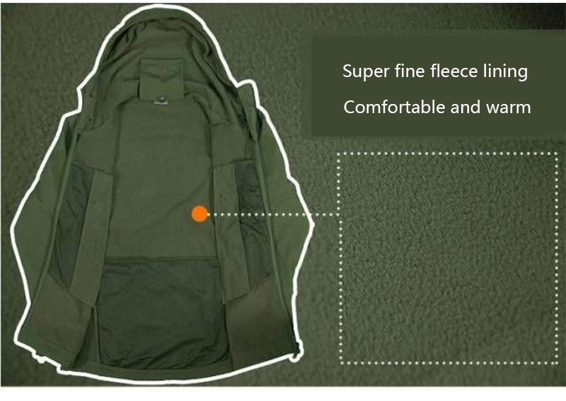 Title 3, Tactical Men Soft Shell Jacket Military Hooded ...